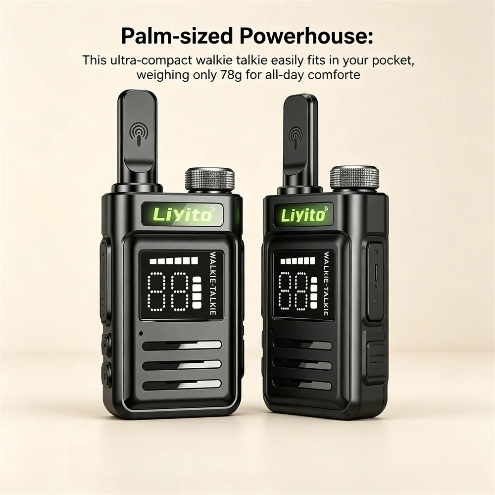 Mini 2-Ways Radio for Camping Hiking Outdoor Adventure COD Radio - Image 4