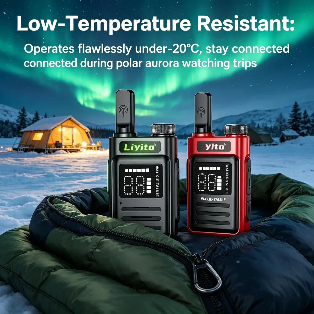 Mini 2-Ways Radio for Camping Hiking Outdoor Adventure COD Radio - Image 5