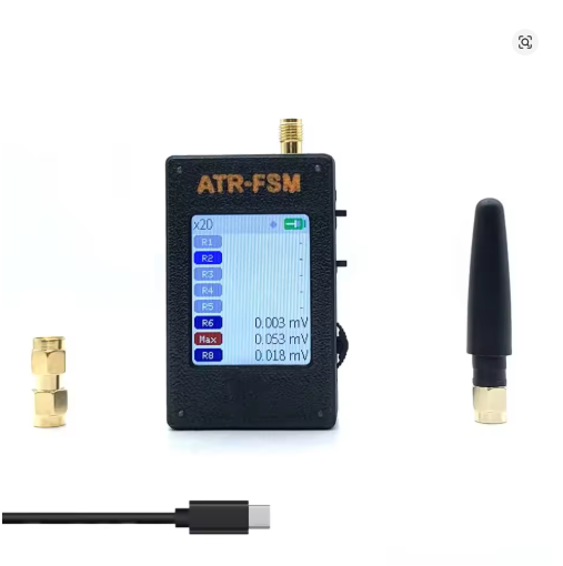 ATR-FSM Portable Field Strength Meter 0.5MHz-5GHz +50dBm~-70dBm Gain Switchable RF Signal Detector - Image 5