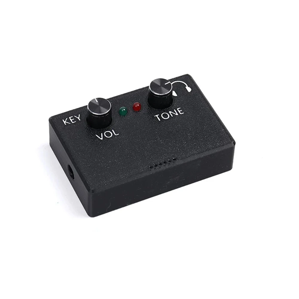 HT-6 Morse Code CW Practice Trainer Adjustable Volume & Tone Sound Light for Manual Telegraph Key - Image 4
