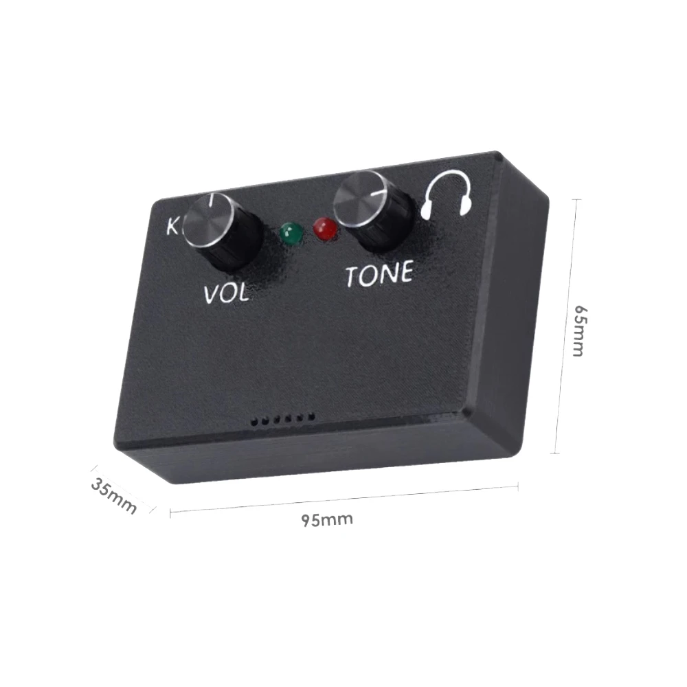 HT-6 Morse Code CW Practice Trainer Adjustable Volume & Tone Sound Light for Manual Telegraph Key - Image 6
